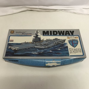☆1/800 ミッドウェイ CV-41 アリイ アメリカ海軍航空母艦 MIDWAY ミッドウェイ プラモデル ARII スケールモデル 未組立て