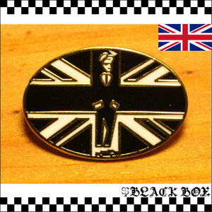 英国 インポート Pins ピンズ ピンバッジ 2TONE SKA スカ MODS モッズ WALT JABSCO ユニオンジャック UNIONJACK イギリス UK GB 520