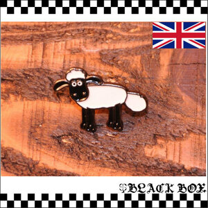 英国 インポート Pins Badge ピンズ ピンバッジ 画鋲 ピン SHAUN THE SHEEP ひつじのショーン SHAUN 羊 イギリス UK GB イングランド 177