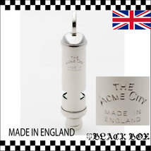 ACMEアクメ WHISTLE ポリス ホイッスル ヴィンテージ 小さめ ネックレス キーホルダー イギリス UK GB ENGLAND イングランド 英国製 レア S_画像3