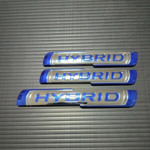 スズキエンブレム マイルドハイブリッドエンブレム HYBRID スズキ純正 マツダ純正 三菱純正 ワゴンR ソリオ クロスビー スイフト ハスラー