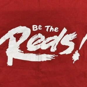 BE THE REDS！ メンズ プリント 半袖Tシャツ 赤の画像2