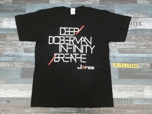 美品！DEEP・DOBERMAN INFINITY・BREATHE 2015 豊洲ピット ライブTシャツ M 黒