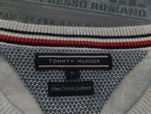 TOMMY HILFIGER トミーヒルフィガー レディース コットンカシミヤMIX カットソー ロングスリーブ M 杢ライトグレー_画像2