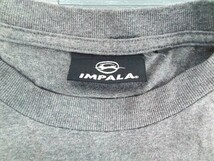 IMPALA メンズ 英字プリント入 半袖Tシャツ 大きいサイズ XL グレー_画像2