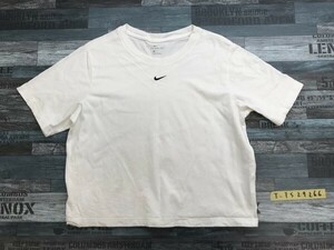 NIKE ナイキ メンズ ロゴ刺繍 半袖Tシャツ L 白