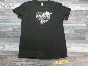 KTM ケツメイシ メンズ レディース ツアー2008 ライブ 半袖Tシャツ S 黒