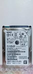 HGST HTS721010A9E630 内蔵ハードディスク 1000GB(1TB) 2.5インチ 厚さ9mm