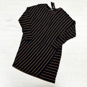 1331* SONIA RYKIEL Sonia Rykiel tops вязаный One-piece туника длинный рукав kasi. casual темно-серый женский 38