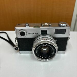 minolta ミノルタ AL-E コンパクトフィルムカメラ レンジ ファインダー ROKKOR-QF 1:1.8 f=40mm 現状品