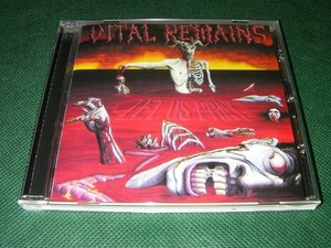 [輸入盤] VITAL REMAINS/Let Us Pray 2004年 Peaceville リイシュー盤 　デスメタル/Death Metal