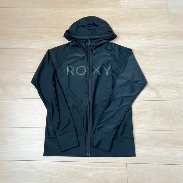 ROXY ロキシー　ラッシュガード　パーカー　水着　ブラック