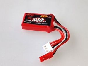 Kypom K6 7.4V 200mAh 30C60C リポ バッテリー★ホビーショップ青空