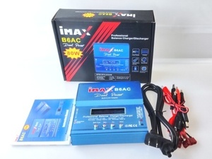kypom 80W imax B6AC balance charger discharge vessel * hobby shop blue empty 
