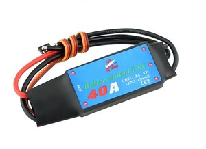 Bidirectional 40A アンプ リバース付 バック可能 2-6s ESC スピードコントローラー UBEC 5V 3A★ホビーショップ青空