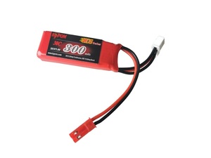 no2 Kypom K6 7.4V 300mAh 30C60C リポ バッテリー