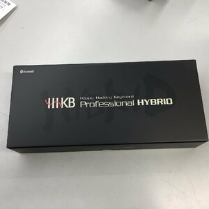 【未使用品】HHKB Professional HYBRID PD-KB820BS 日本語配列 Type-S 墨　※Bluetooth接続　[2](管理番号：063108)