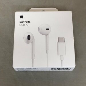 【新品未開封】Apple（アップル） EarPods MTJY3FE/A A3046 USB-C（管理番号：063109）