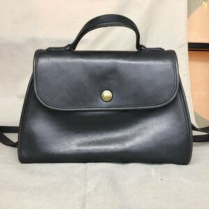 【中古品B】COACH（コーチ）オールドコーチ 革製2WAYショルダーバッグ No.021 5226 　金ボタン　 (管理番号：063104)