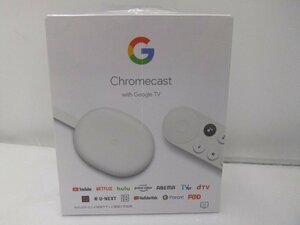 【未使用品】Google　Chromecast　クロームキャスト　GA01919-JP　4K・HDR対応　(管理番号：060109）