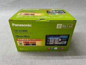 【中古品】Panasonicパナソニック SSDポータブルカーナビゲーション Gorilla CN-G740D ７インチモニター 2021年製（管理番号：049111）　
