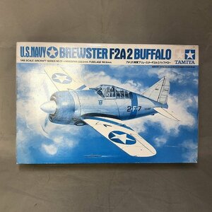 【未使用品】TAMIYA 1/48 アメリカ海軍ブリュースターF2A-2バッファロー（管理番号：046111）