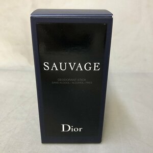 【未使用品】Dior SAUVAGE パフューム ボディ スティック 75g （管理番号：046102）