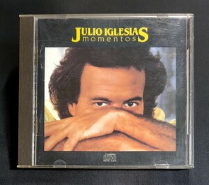 【金レーベル/35・8P-6】フリオ・イグレシアス/Momentos 愛の瞬間　税表記なし 3500円　Julio Iglesias　Gold　金ラベル　358P