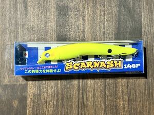 ブルーブルー BlueBlue スカーナッシュ SCARNASH 140F WEB限定カラー マットチャート シーバス 村岡昌憲 高橋優介 新品 未使用 応募券付き