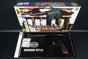 マルシン　MAUSER　M712　8mmBB　Black ABS　ガスブローバック　ジャンク品　　　モーゼル