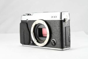 ★ジャンク品★フジフィルム FUJIFILM X-E1 ボディ シルバー★部品取り用 希少★96660