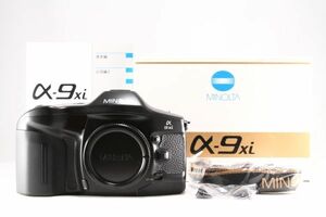 ★奇跡の未使用品★ミノルタ MINOLTA α9xi ボディ★付属品完備 超激レア★97020