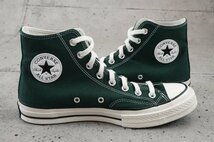 【送料無料】 27cm CONVERSE コンバース CHUCK 70 HI 168508C チャックテイラー ハイ CT70 ミッドナイト クローバー グリーン MENS8.5_画像3