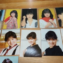 中森明菜 大量 プロマイド 写真 80 年代 アイドル 歌姫　台紙付き_画像7