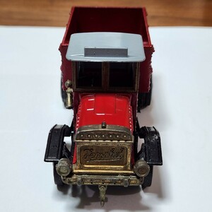 希少 レア ヴィンテージ モデルカー ヘンシェル メタル レッドグレー 1926 コレクターモデル HENSCHEL BAUJ.1926 MADE IN W-GERMANY 