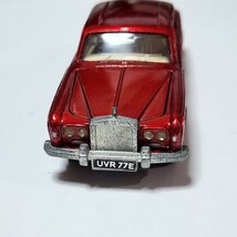 希少 レア ミニカー DINKY TOYS ROLLS-ROYCE SILVER SHADOW ロールスロイス MECCANO LTD MADE IN ENGLAND No.158 _画像2