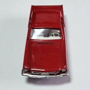 希少 レア 当時物 ミニカー SOLIDO ソリド 1/43 REF 147 FORD MUSTANG フォード マスタング RED 赤 箱無し MADE IN FRANCE フランス製 