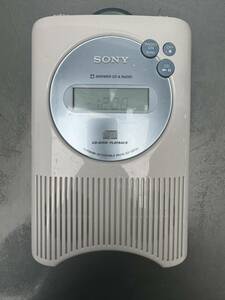 中古品　SONY ソニー CDラジオ ICF-CD73V　お風呂　シャワー　防滴 