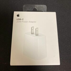 【未開封新品】 Apple純正USB-C電源アダプタ 20W MHJA3AM/A 充電器【未使用純正】