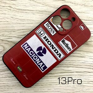 アイルトン・セナ レーシング スーツ マクラーレン iPhone 13 Pro ケース F1 ホンダ