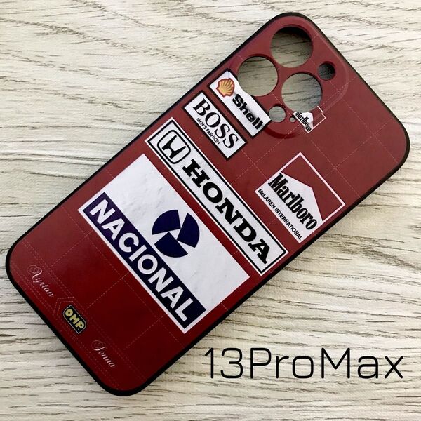 アイルトン・セナ レーシング スーツ マクラーレン iPhone 13 Pro Max ケース F1 ホンダ