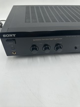 t0355 SONY ソニー プリメインアンプ TA-FE400R 通電OK アンプ_画像5
