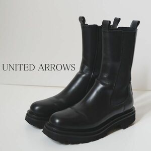 ユナイテッドアローズ UNITED ARROWS ブーツ ブラック 240212-23
