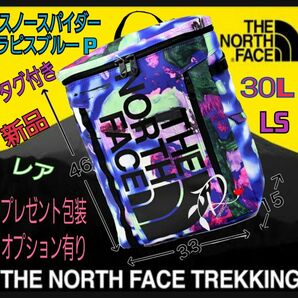 限定　ノースフェイスTHE NORTH FACE BC FUSE BOX2 　LSラピスブルースノースパイダーラージプリント　30