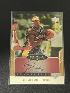 Al Harrington【2005 Upper Deck Black Diamond】Auto