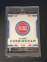 Cade Cunningham（ケイド・カニングハム）【2021-22 Donruss】RC Rookie Next Day Auto_画像2