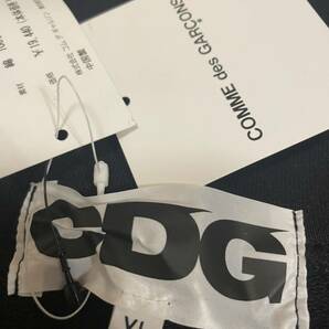 新品未使用 CDG ホログラムロゴ バックプリント ジップ パーカー SB-T014 フーディ BLACK ブラック 黒 COMME des GARCONS 1 2 3 5 6 7 8 9の画像8