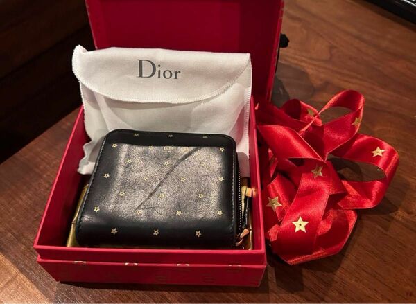 ChristianDior クリスチャンディオール STARS 2つ折り財布