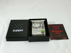 zippo ジッポライター／東方銀世界　上海アリス幻樂団　レミリア＆フランの紅い月　2012年製　未使用