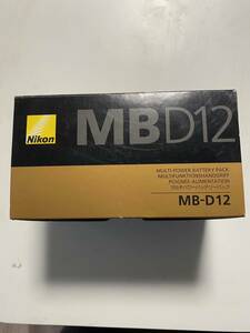 Nikon ニコン マルチパワーバッテリーパック MB-D12